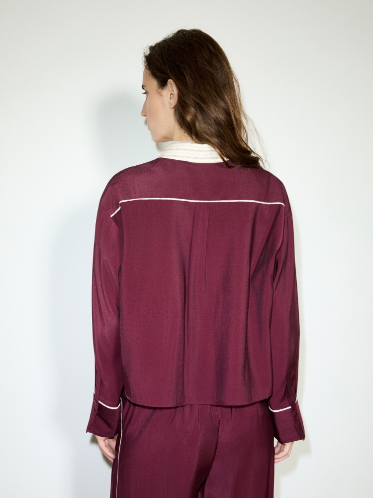 Contrast-placket shirt - MAX&Co. - 2