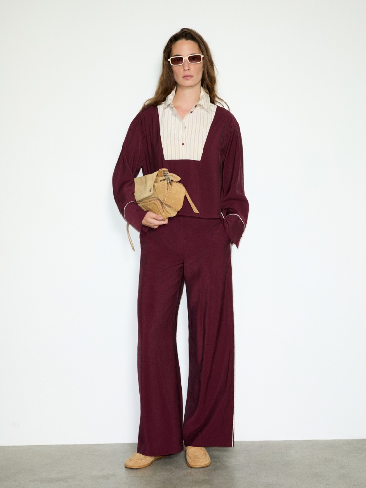 Contrast-placket shirt - MAX&Co. - 4