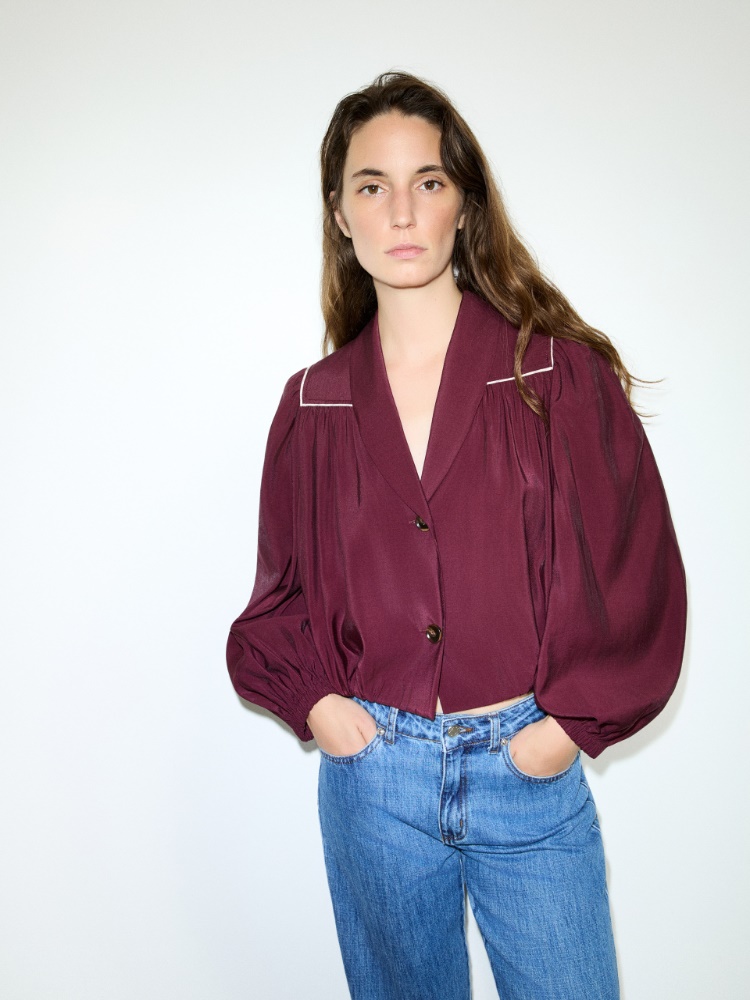 Gathered balloon shirt - MAX&Co.