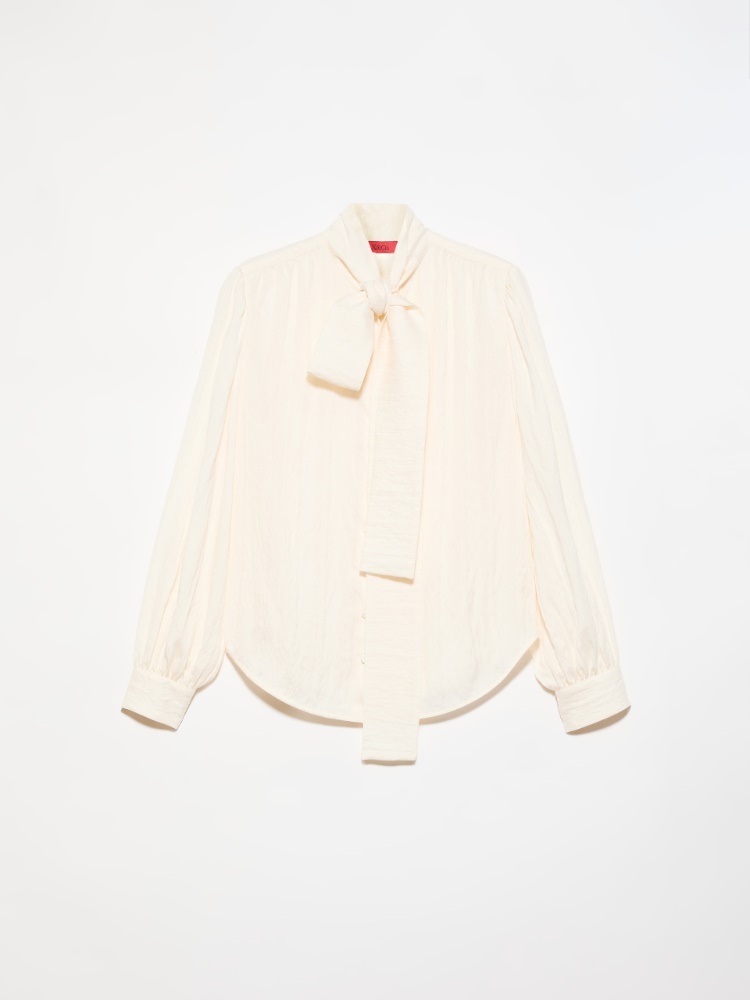 Bluse mit Schluppenkragen - MAX&Co. - 5