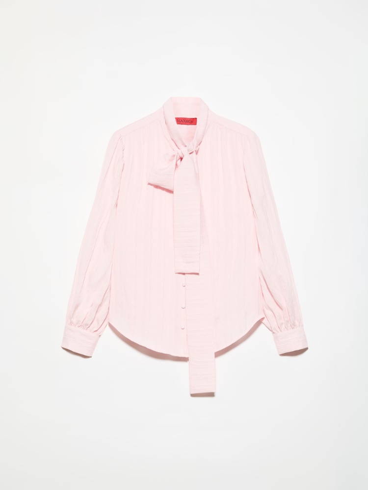 Bluse mit Schluppenkragen - ROSA - MAX&Co. - 5