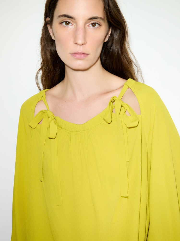 Crêpe de Chine blouse - MAX&Co. - 3