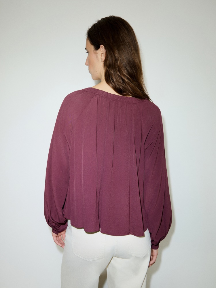 Crêpe de Chine blouse - MAX&Co. - 2