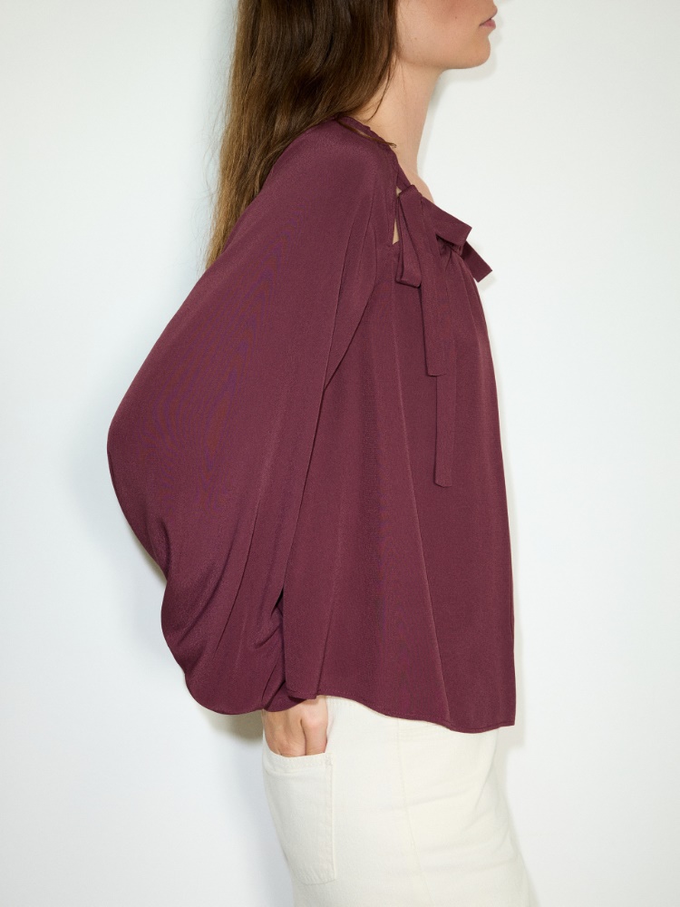 Crêpe de Chine blouse - MAX&Co. - 3