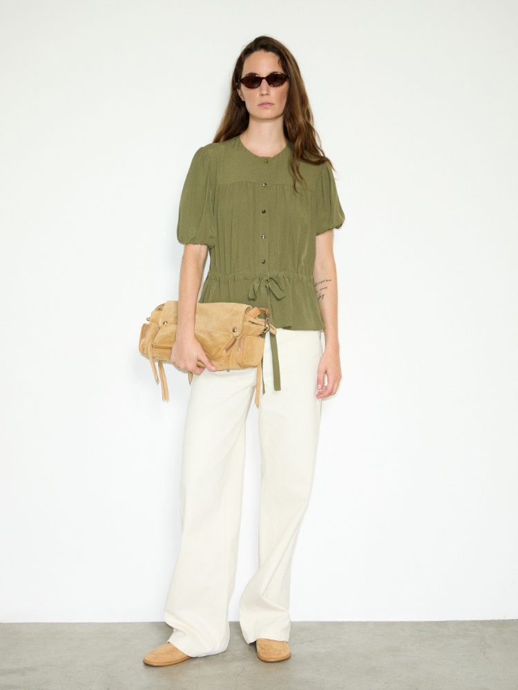 Crêpe de Chine shirt - MAX&Co. - 4