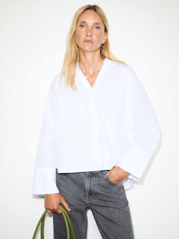 Chemise popover en taffetas - MAX&Co.