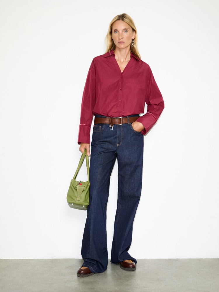 Chemise popover en taffetas - MAX&Co. - 5
