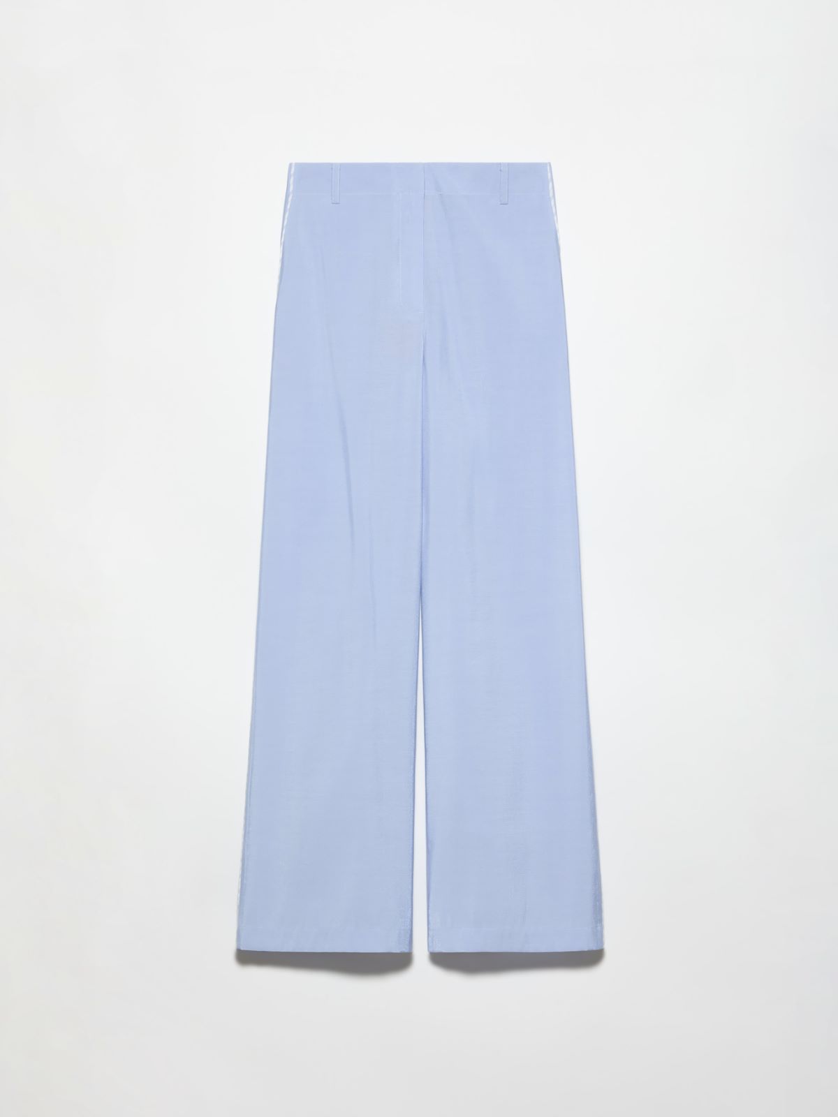 Wide trousers in crisp fabric - LIGHT BLUE - MAX&Co. - 4