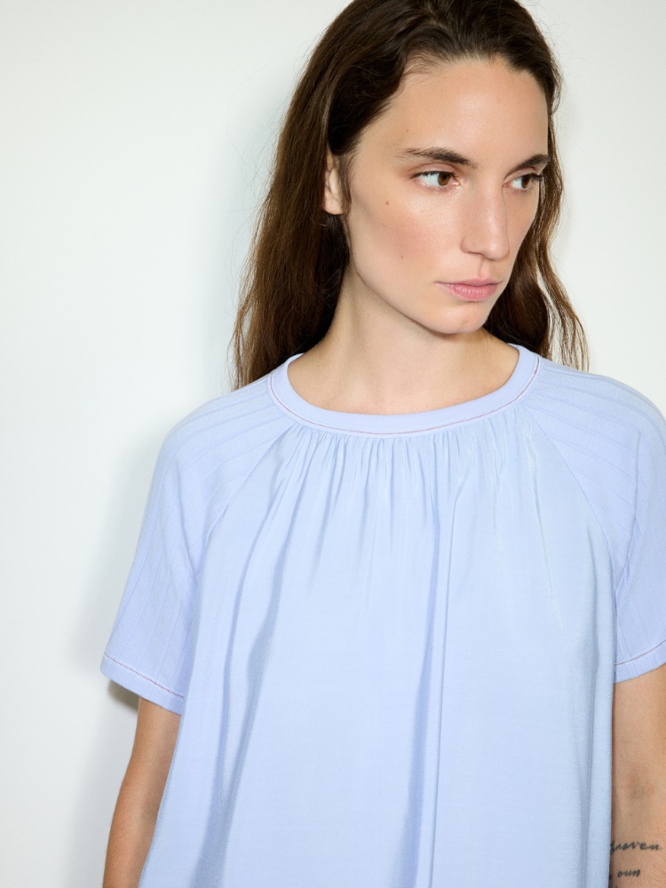 Blouse in crispy fabric and jersey - MAX&Co. - 3