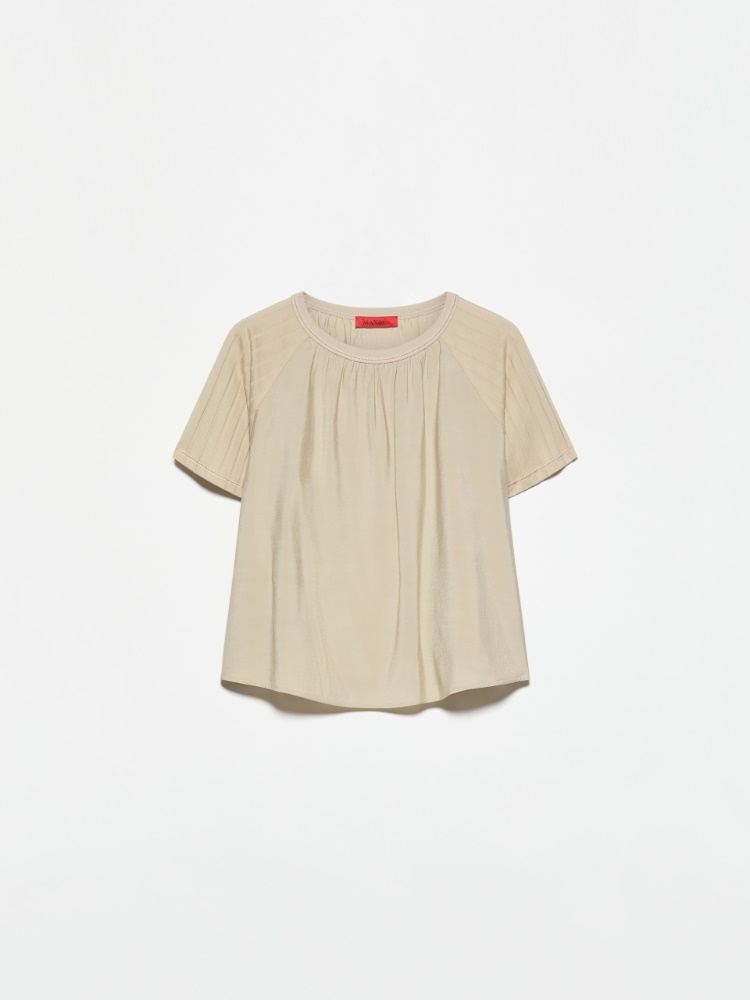 Blouse in crispy fabric and jersey - MAX&Co. - 5