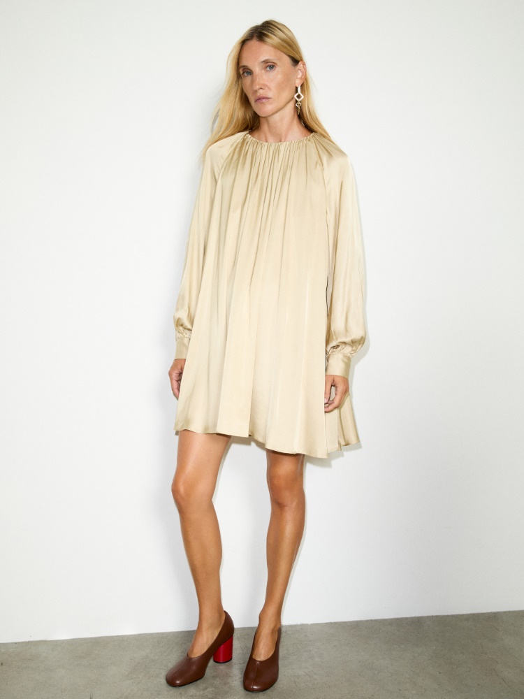 A-line satin dress - MAX&Co.
