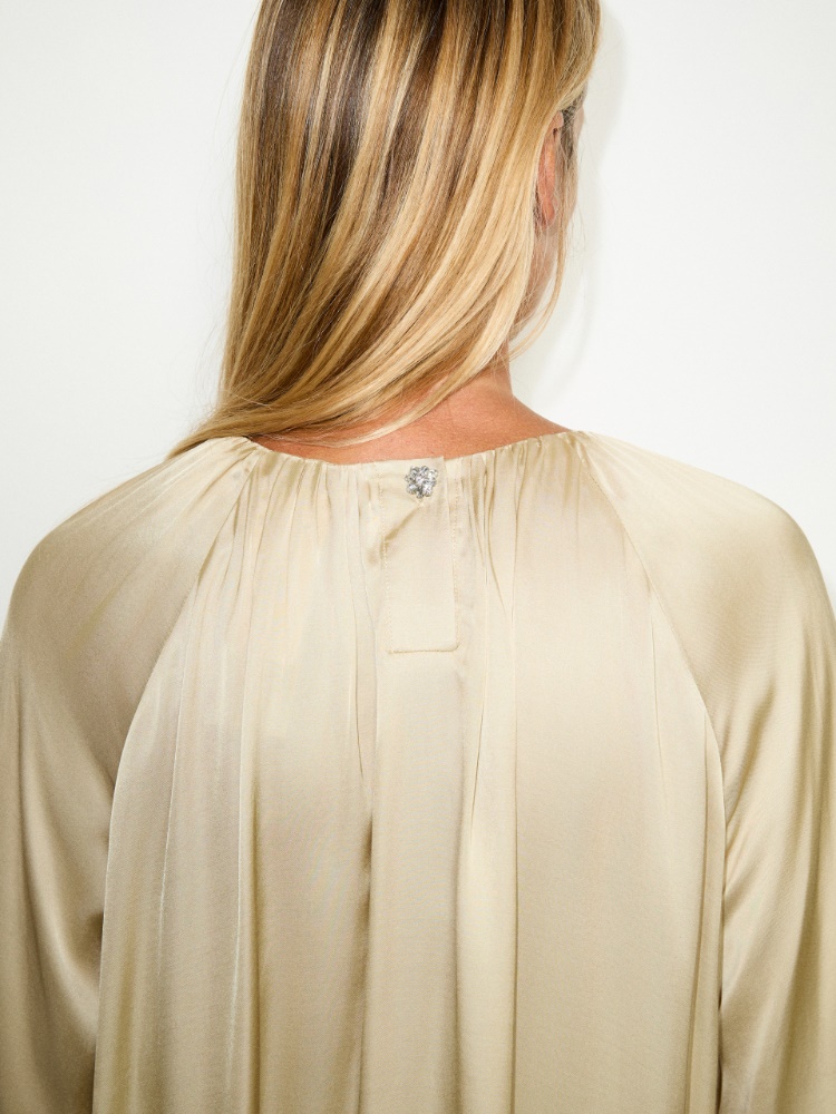 A-line satin dress - MAX&Co. - 4