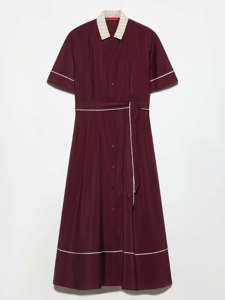 Midi shirt dress in crisp fabric - MAX&Co. - 5