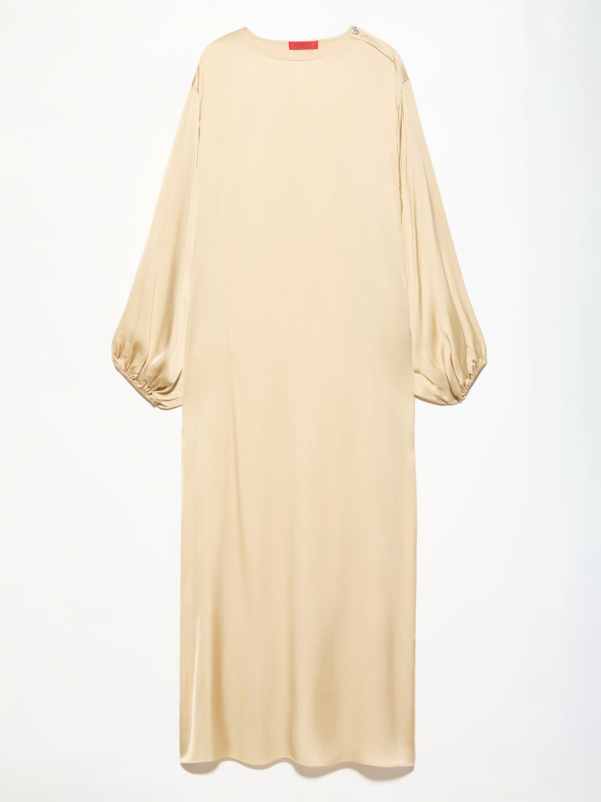 Maxi robe tunique en satin - OR - MAX&Co. - 6
