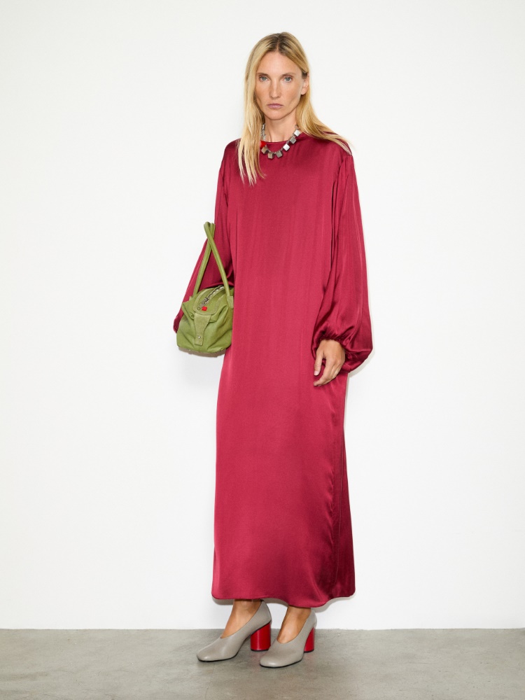 Maxi robe tunique en satin - MAX&Co. - 4