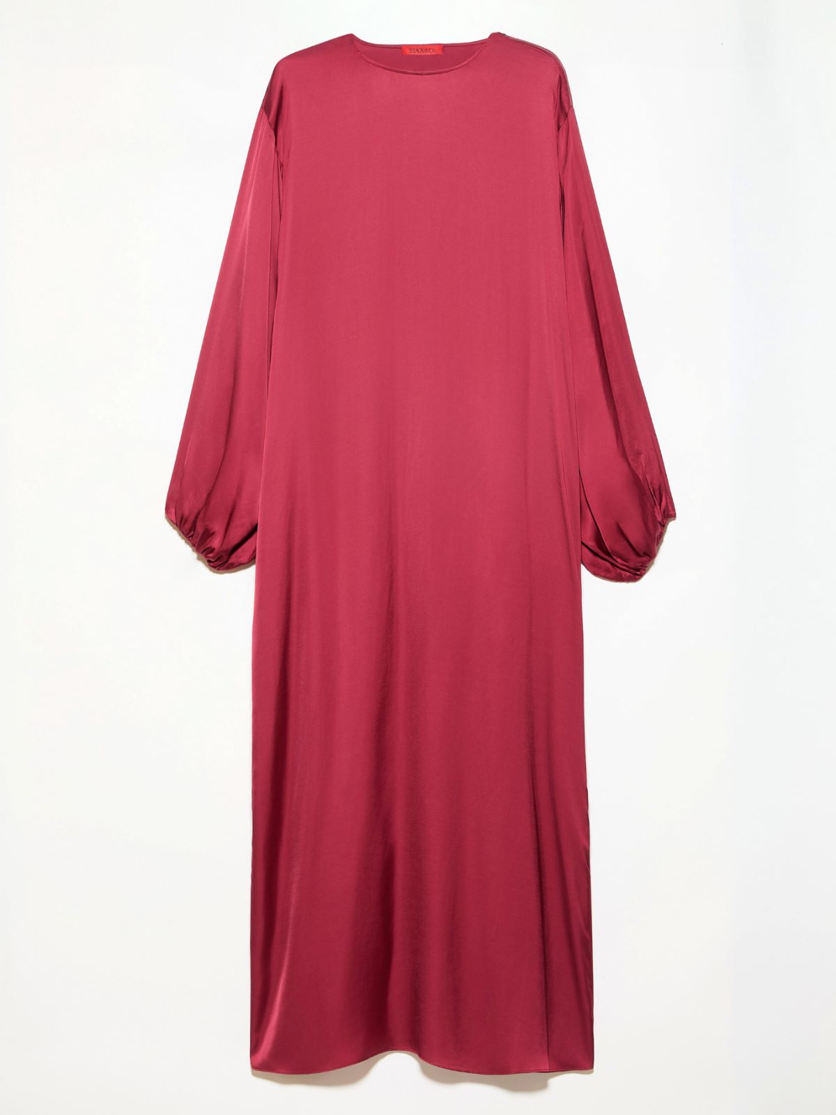 Maxi robe tunique en satin - CERISE - MAX&Co. - 5