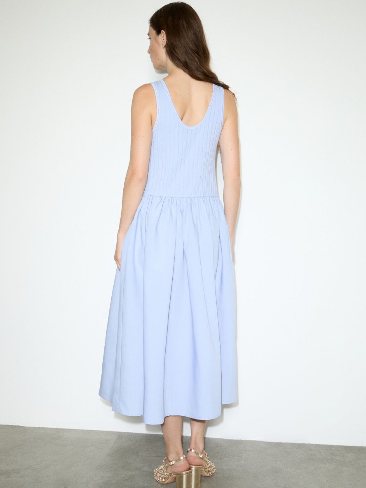 Jersey and fabric midi dress - MAX&Co. - 2