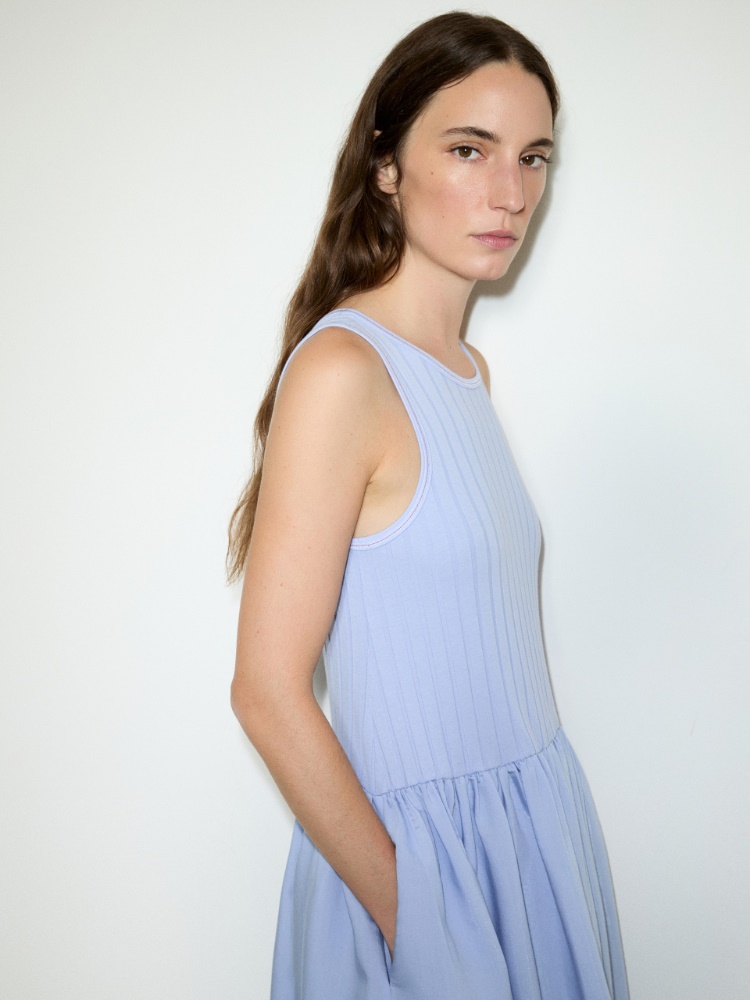 Jersey and fabric midi dress - MAX&Co. - 3