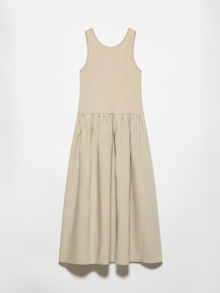 Jersey and fabric midi dress - MAX&Co. - 5