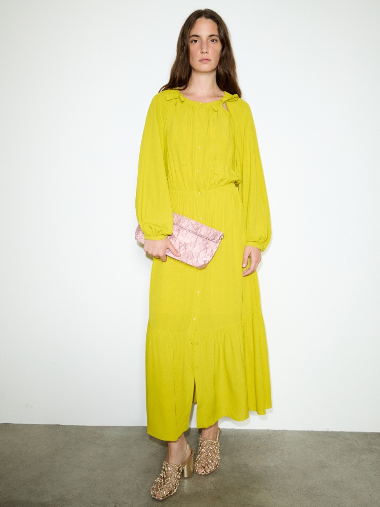 Crêpe de Chine shirt dress - MAX&Co.