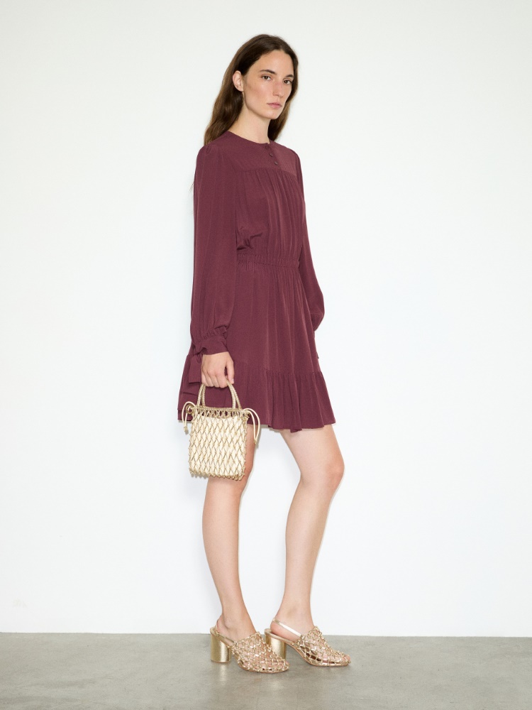 Crêpe de Chine dress - MAX&Co. - 5