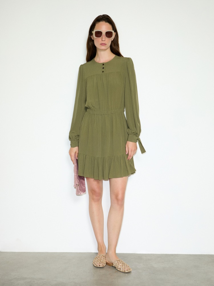 Crêpe de Chine dress - MAX&Co. - 4