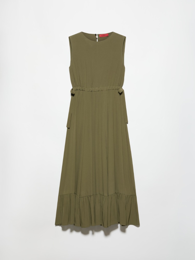 Crêpe de Chine midi dress - MAX&Co. - 5
