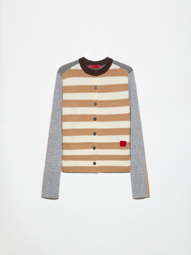 Pure wool patchwork cardigan - MAX&Co. - 6