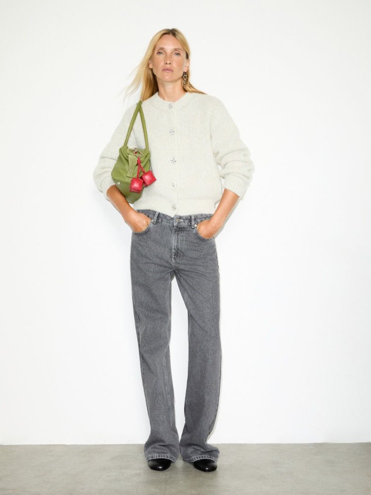 Lamé cardigan with jewelled buttons - MAX&Co. - 5