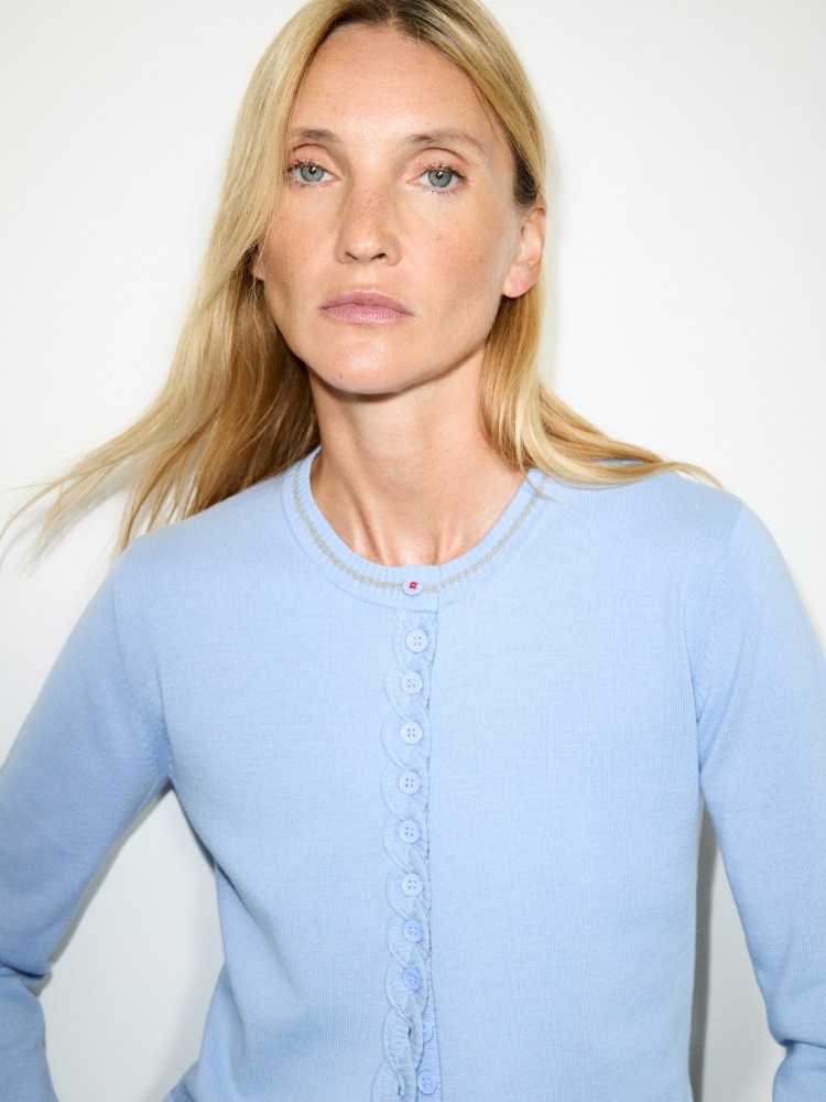 Cardigan à motif de torsades - MAX&Co. - 3