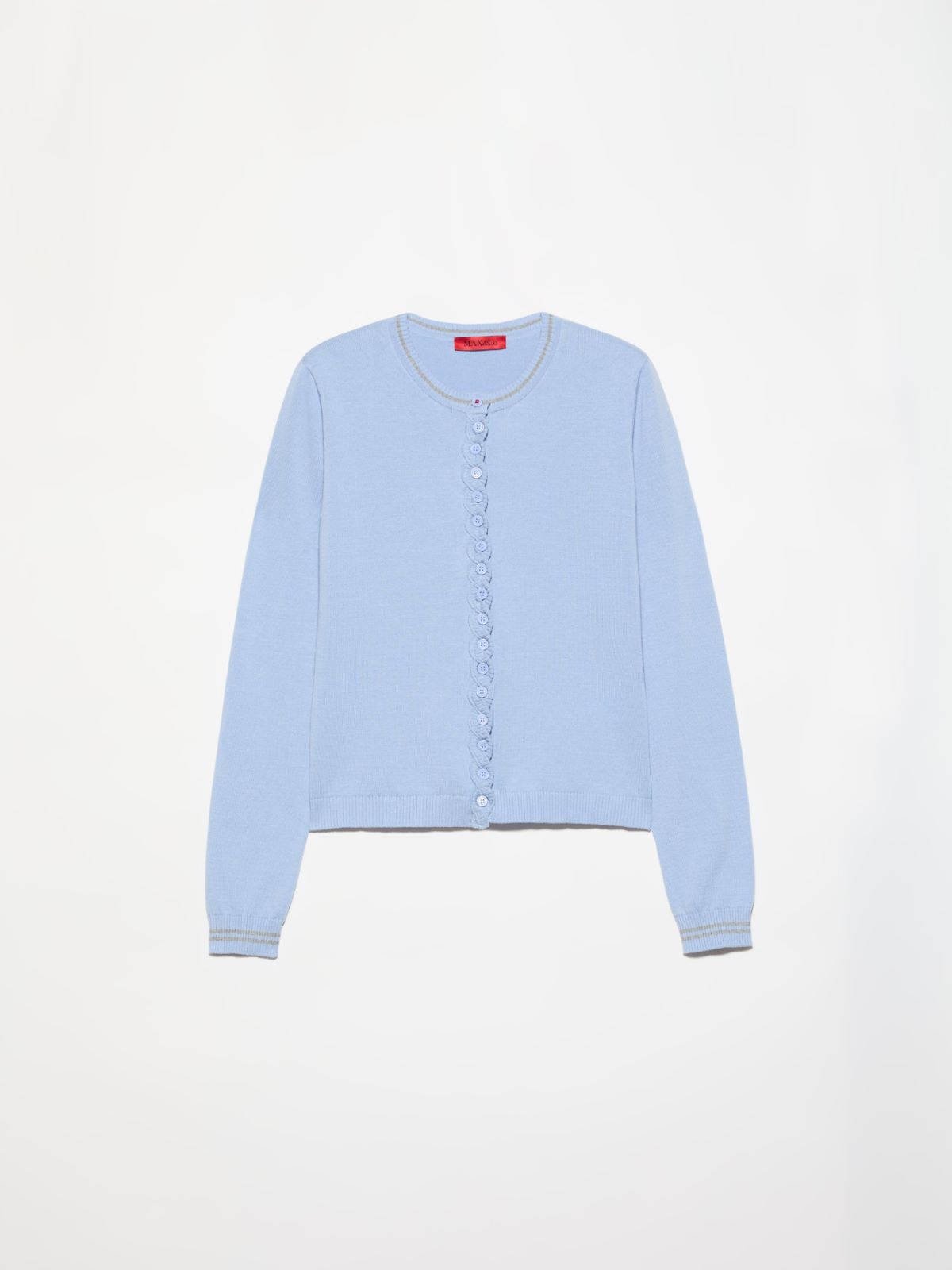 Cardigan à motif de torsades - AZURE - MAX&Co. - 5