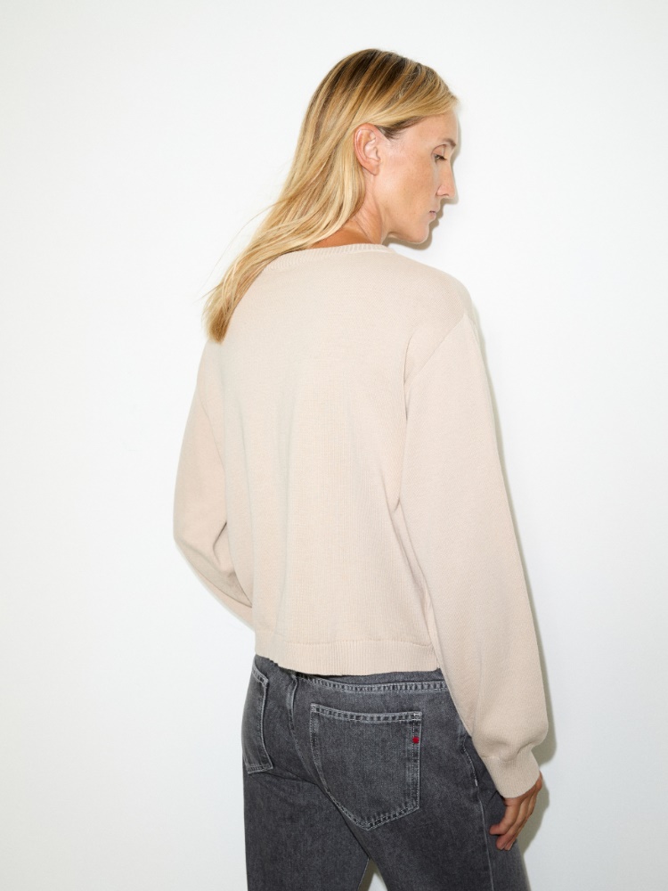 Pull à détails tressés - MAX&Co. - 2