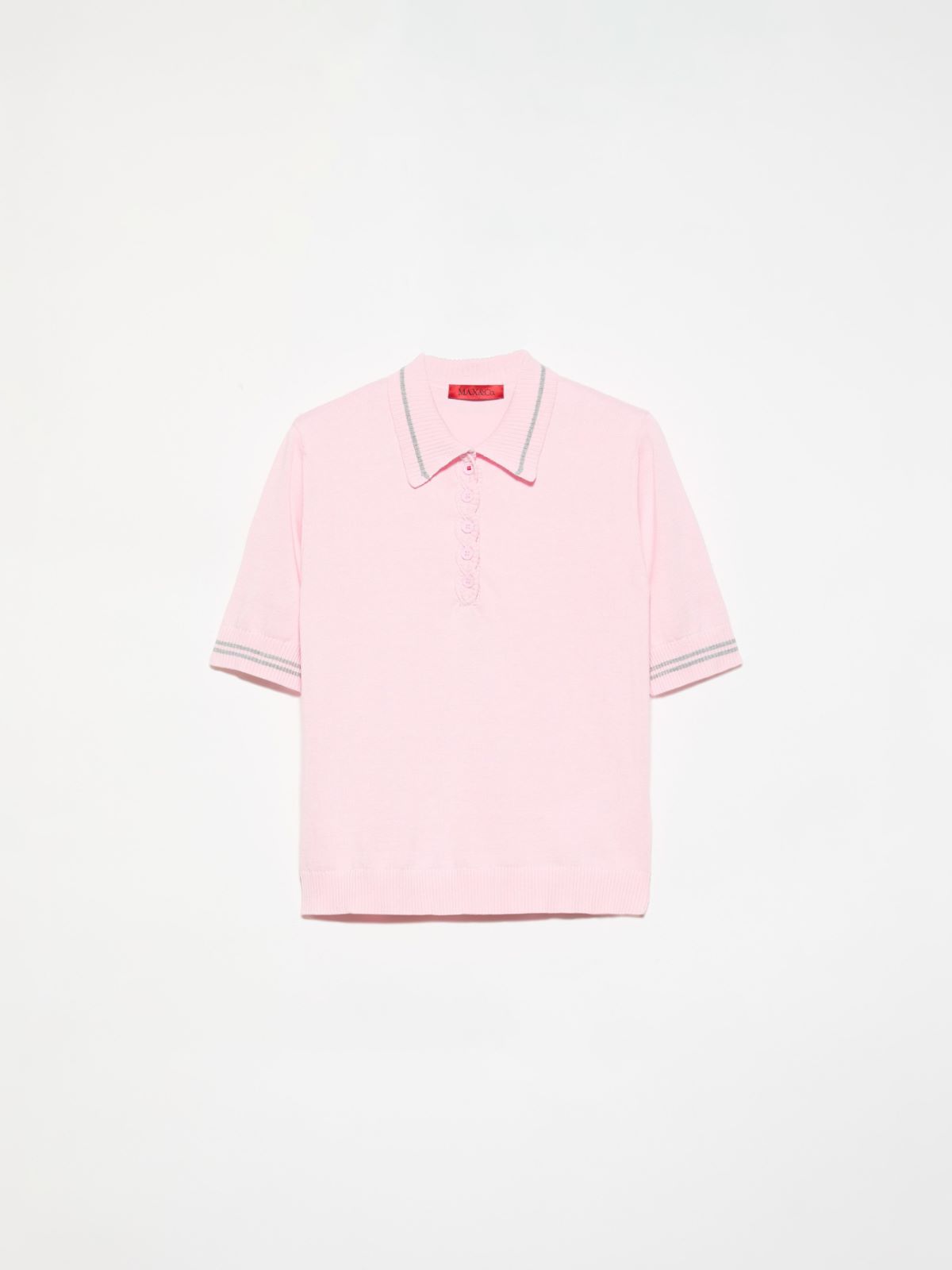 Polo con dettaglio a treccia - ROSA - MAX&Co. - 6