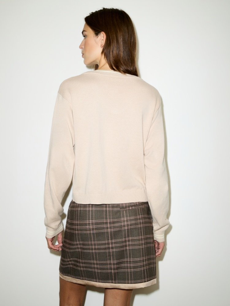 Pull trompe-l’œil en coton - MAX&Co. - 2