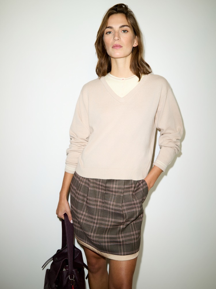 Pull trompe-l’œil en coton - MAX&Co.