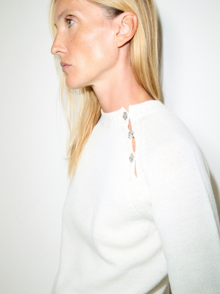 Pull slim à boutons bijou - MAX&Co. - 3