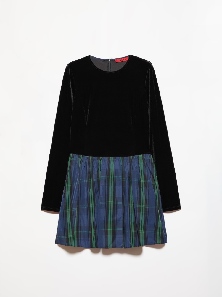 Mini-robe en jersey et taffetas - MAX&Co. - 5
